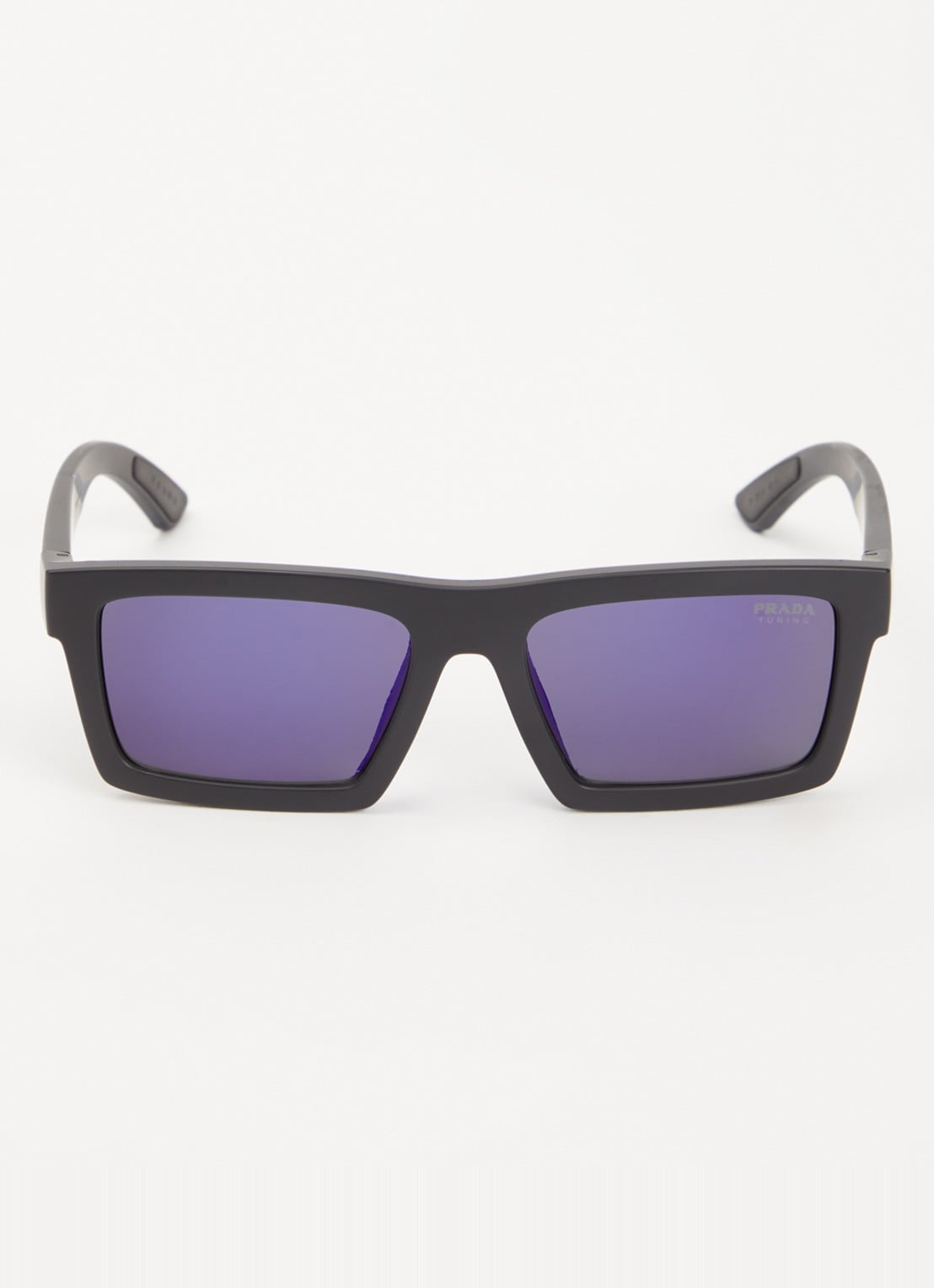 Prada Linea Rossa Wayfarer zonnebril PSA07S - detail zwart