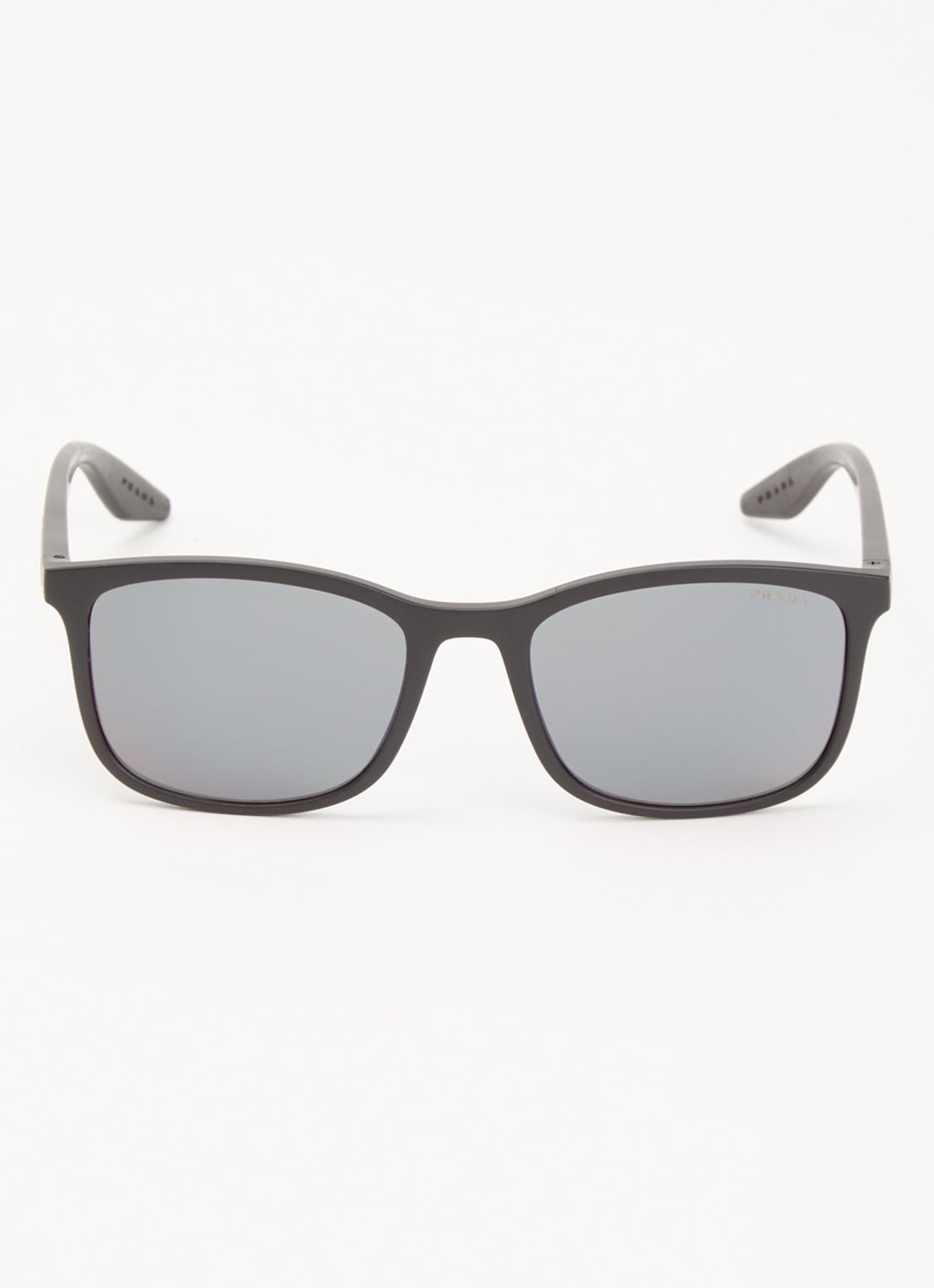 Prada Linea Rossa Wayfarer zonnebril PSA08S - detail zwart