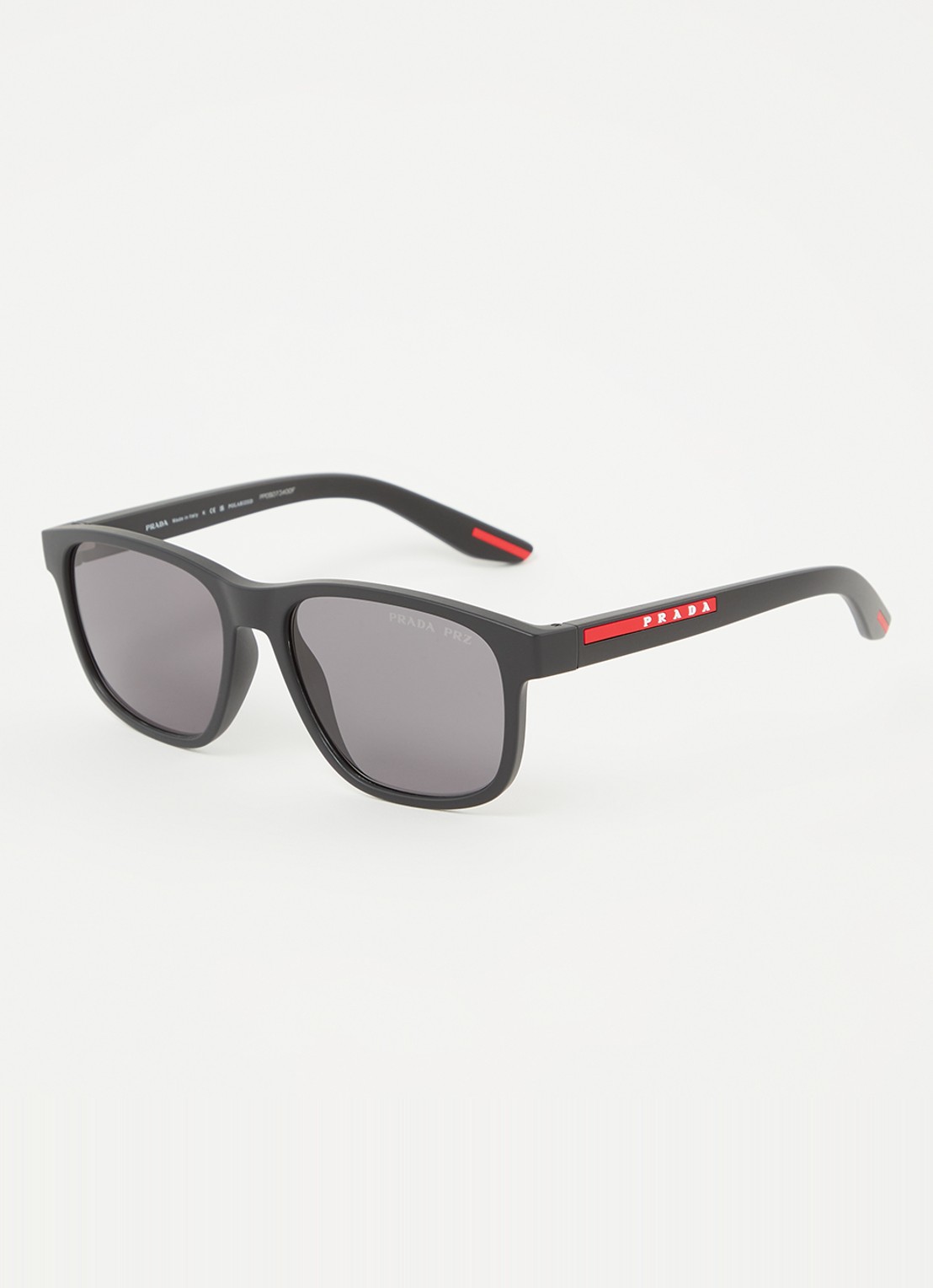 Prada Linea Rossa Zonnebril gepolariseerd PS06YS - voorkant 4 zwart