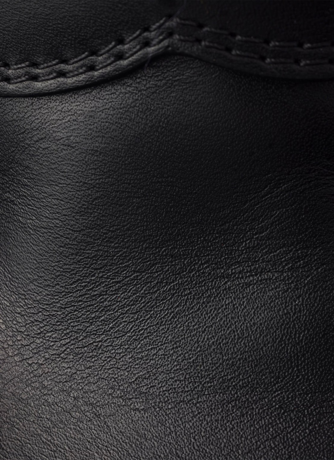 Prada Loafer van leer - detail 3 zwart