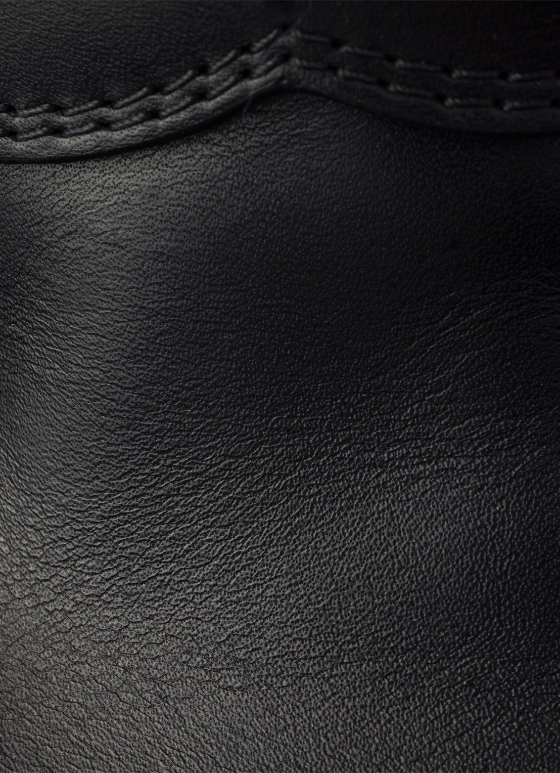 Prada Loafer van leer - detail 5 zwart