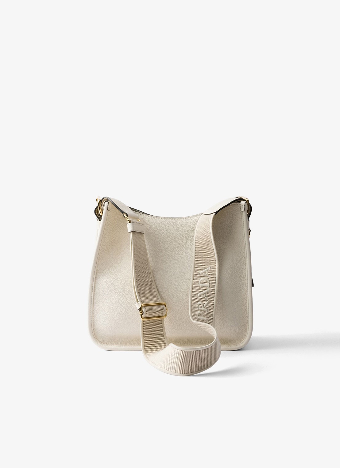 Prada Medium schoudertas van kalfsleer - achterkant 7 wit