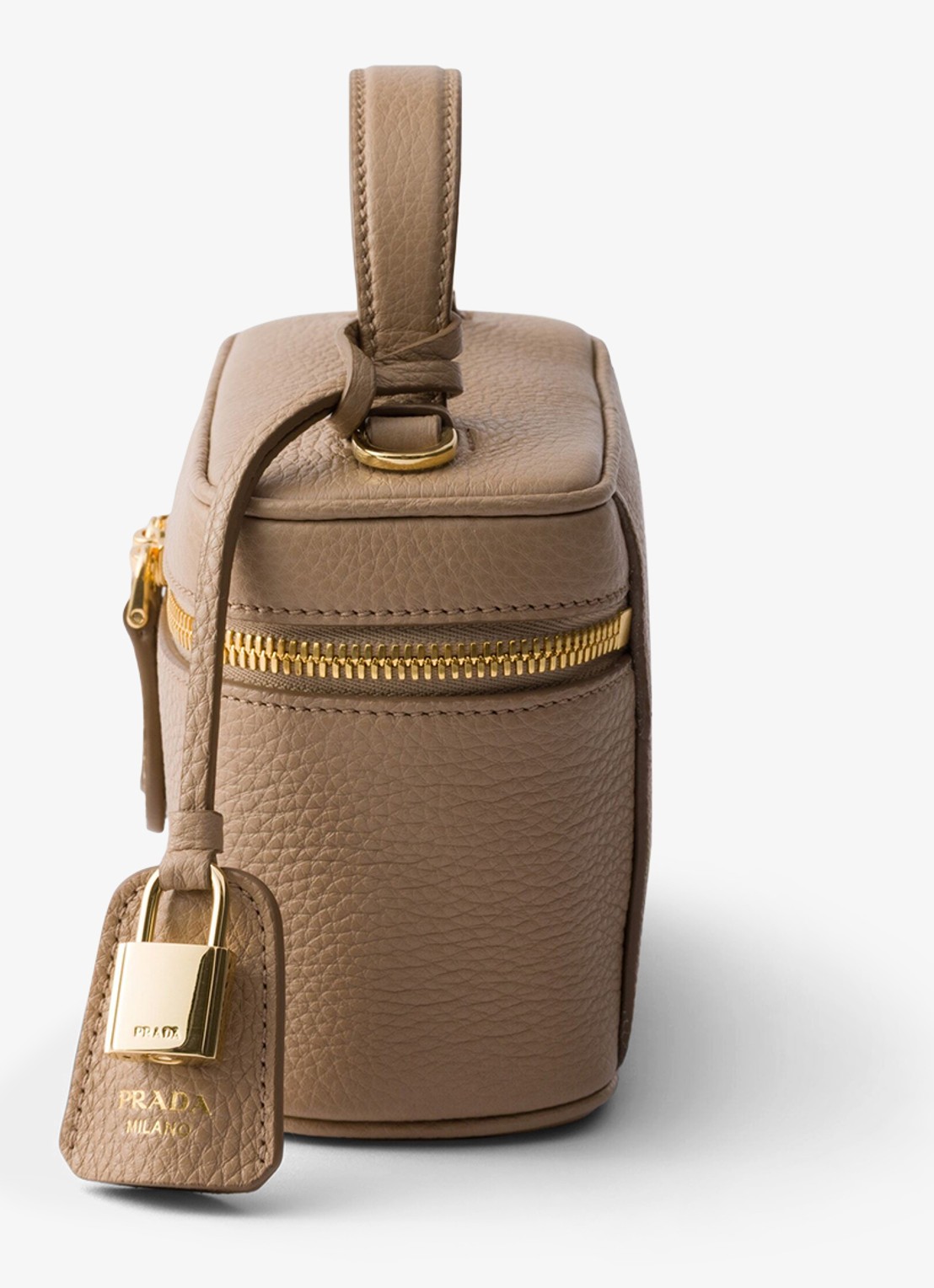 Prada Mini handtas van kalfsleer - detail 4 beige