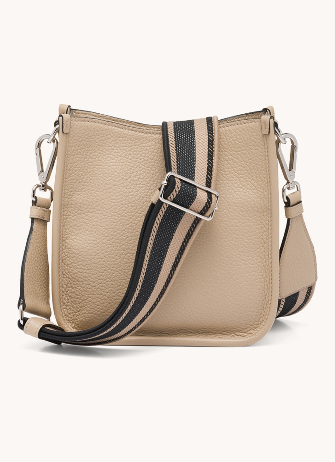 Prada Mini schoudertas van leer - achterkant 4 zand