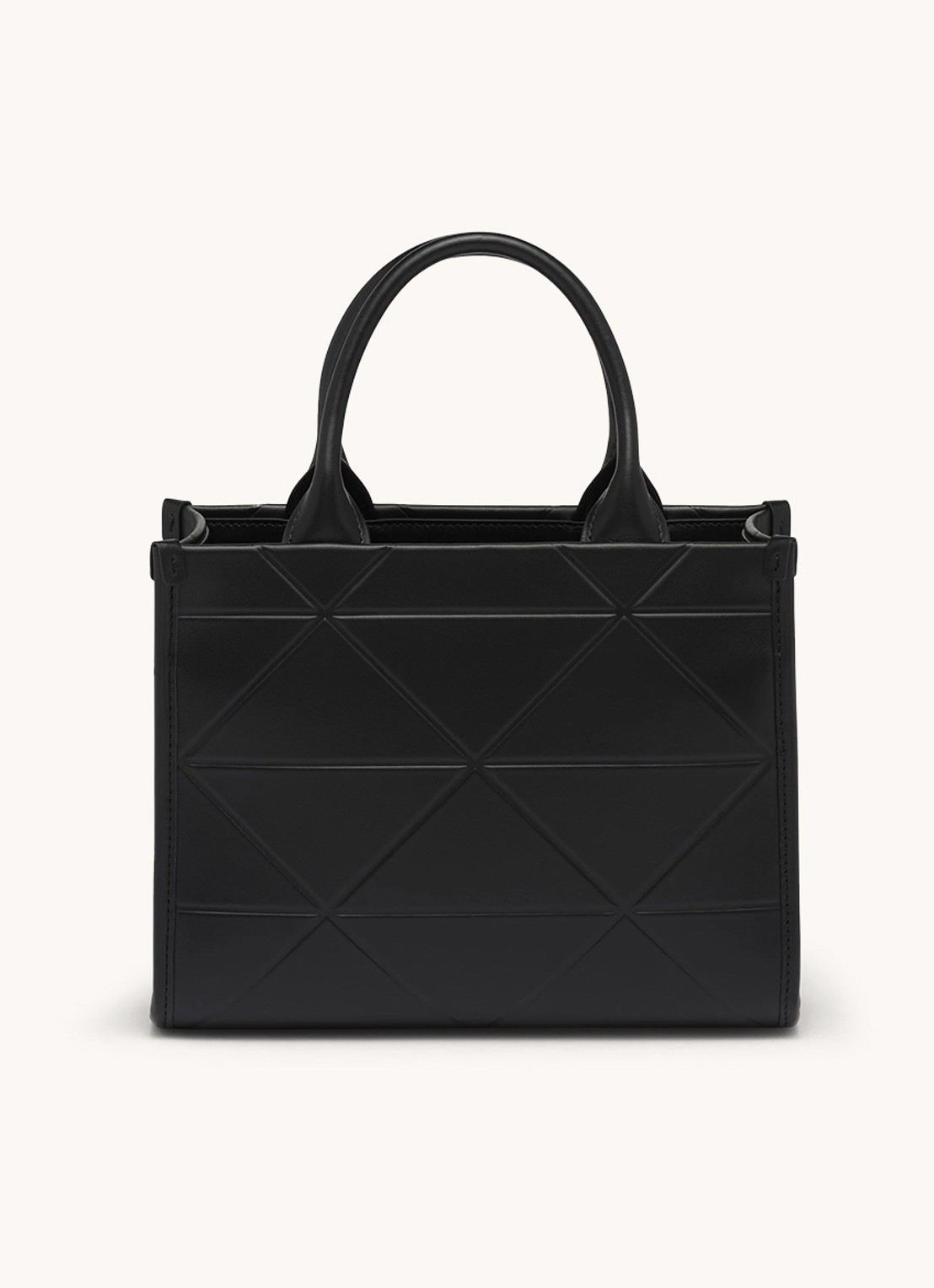 Prada Mini Symbole handtas van leer - detail zwart