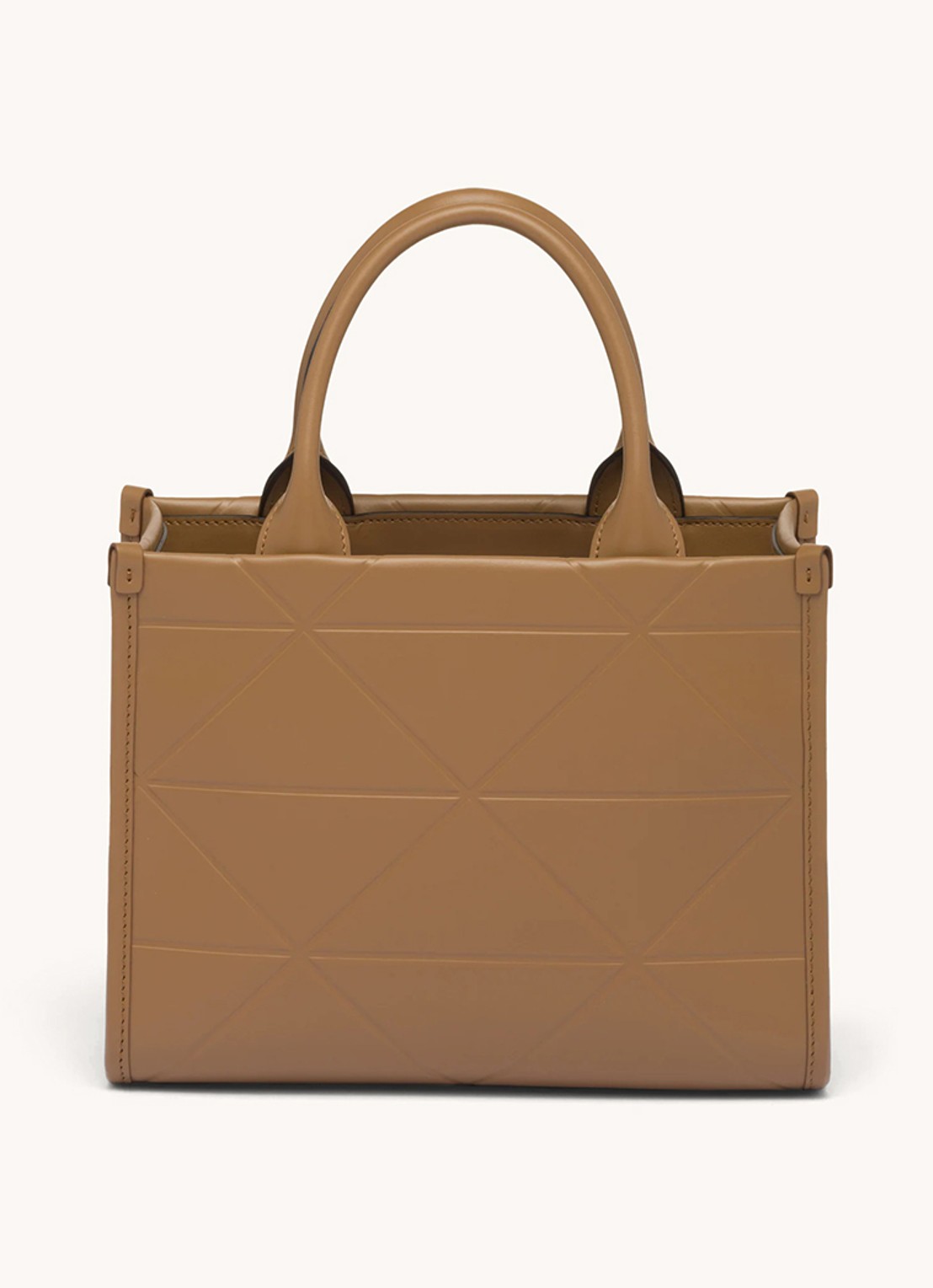 Prada Mini Symbole handtas van leer - detail 4 camel