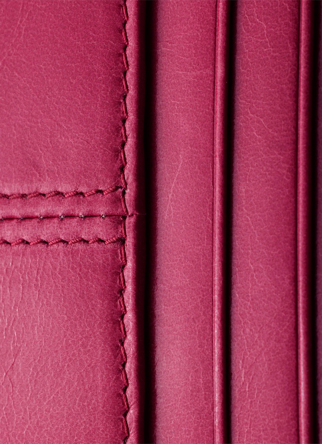 Prada Pasjeshouder van kalfsleer met logo - detail 6 oudroze