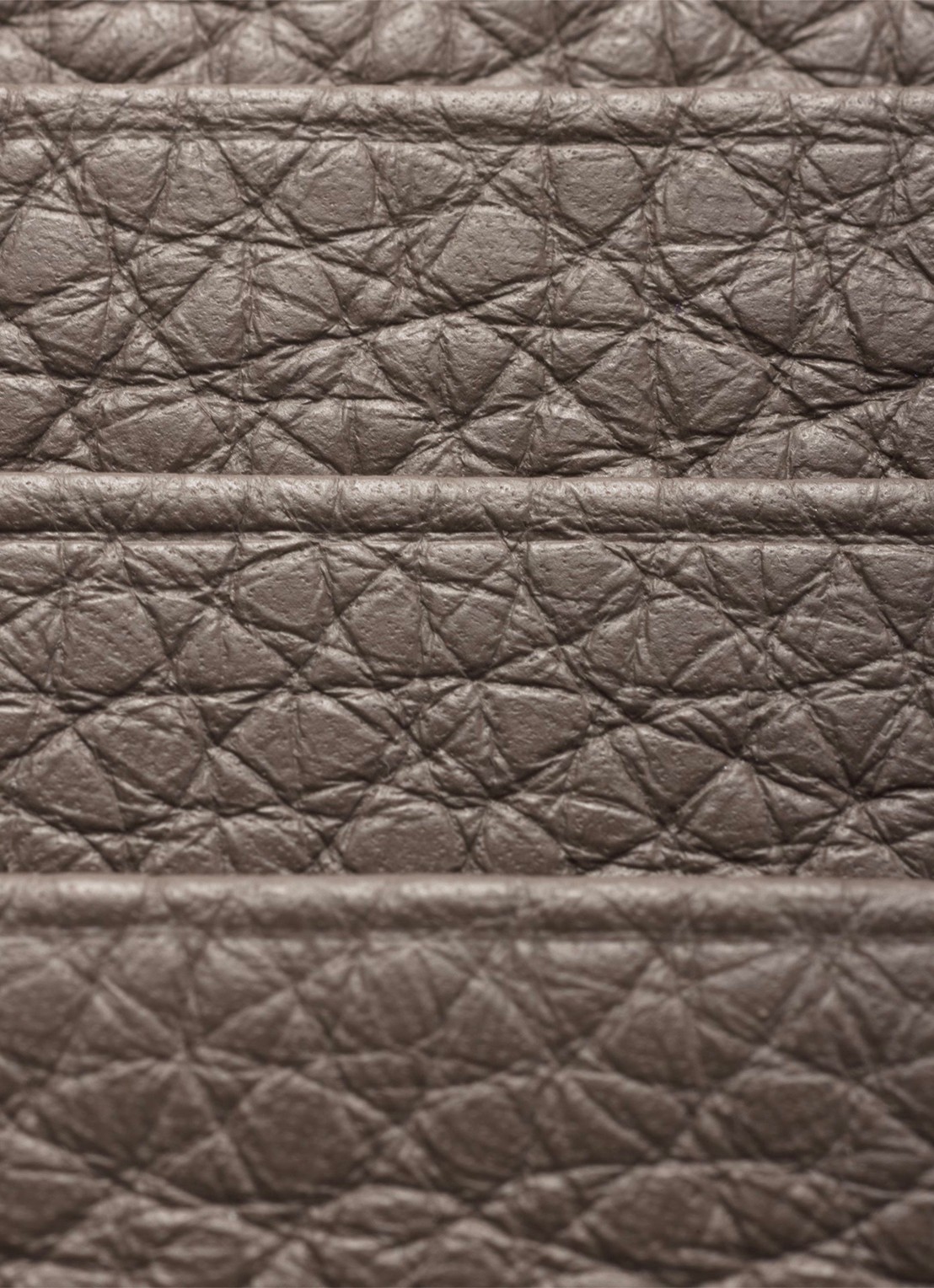 Prada Pasjeshouder van leer met logo - detail 3 taupe