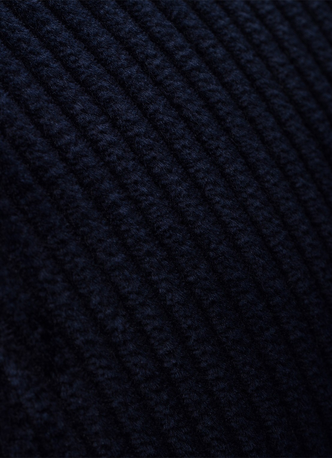 Prada Pet van corduroy - detail donkerblauw