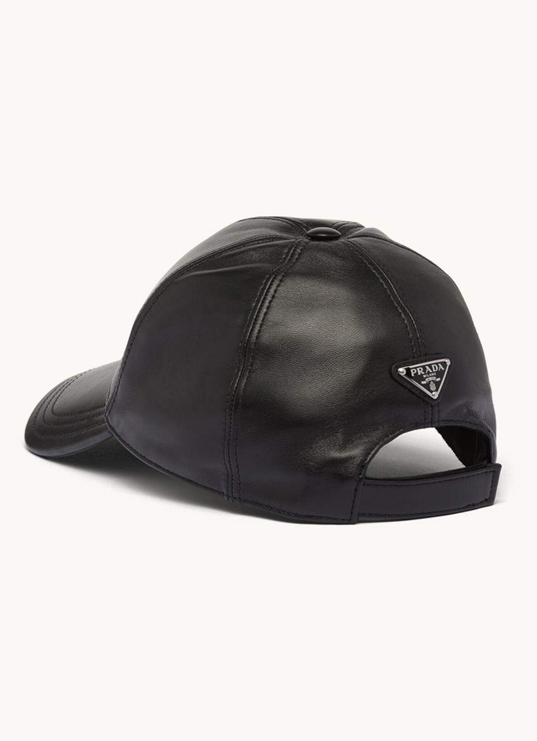 Prada Pet van leer  - achterkant 4 zwart