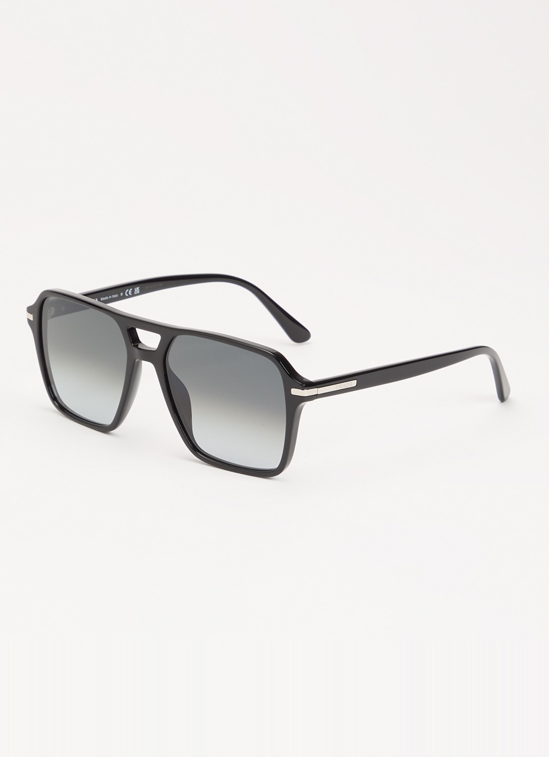 Prada Piloten zonnebril PR 20YS - voorkant zwart