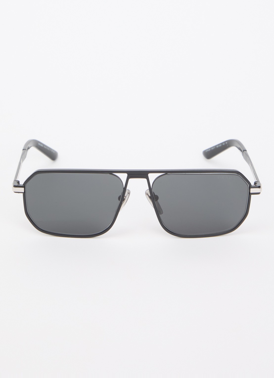 Prada Piloten zonnebril PR A53S - detail zwart