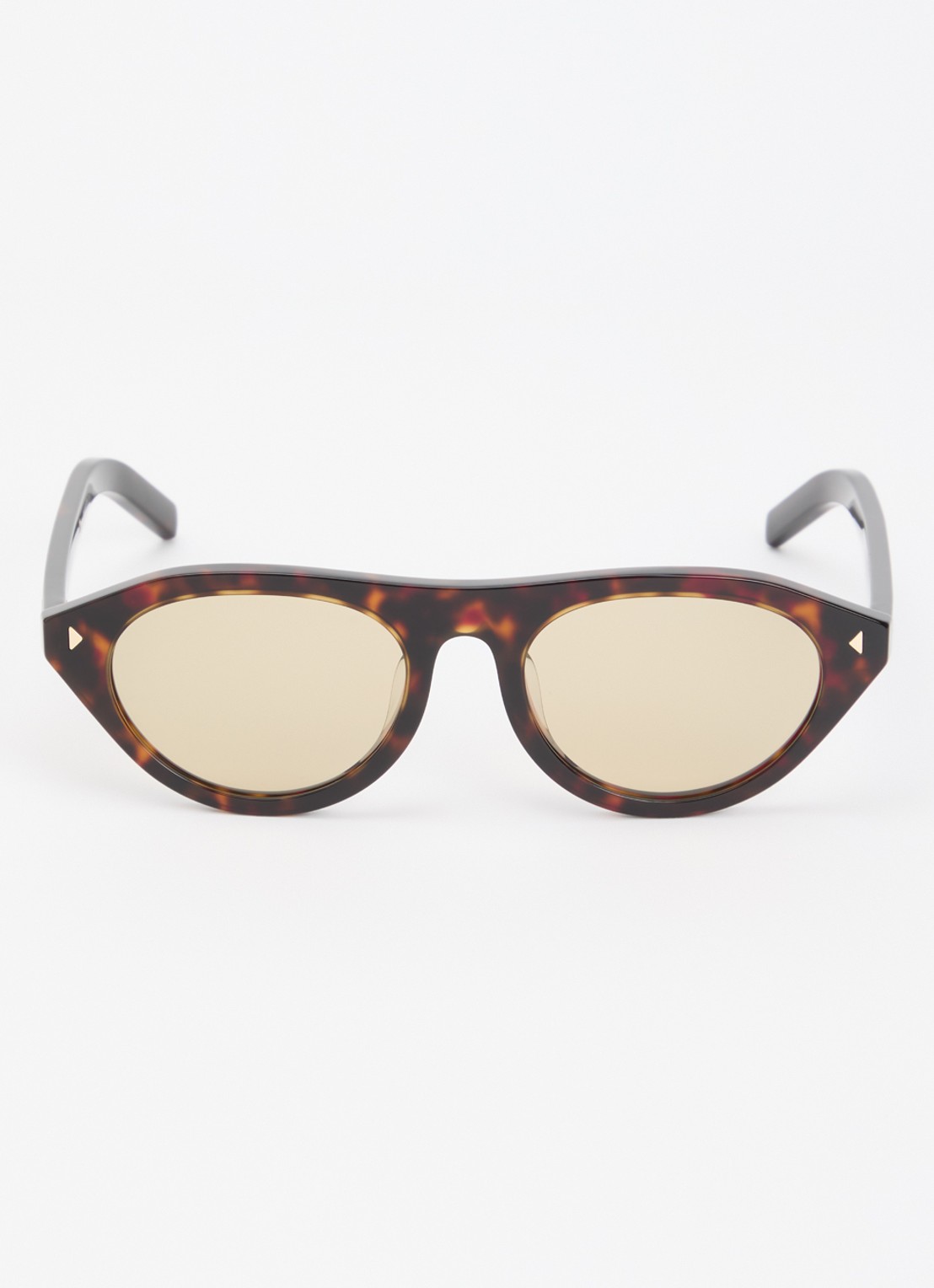 Prada Piloten zonnebril PR B15-F - detail cognac