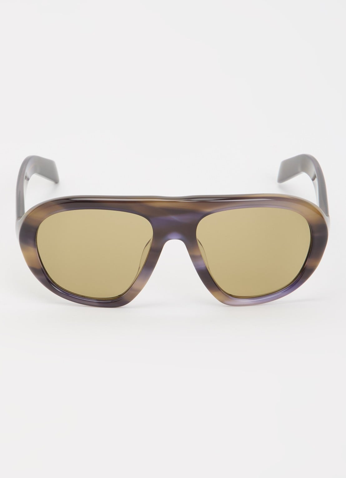 Prada Piloten zonnebril PR C05SF - detail paars