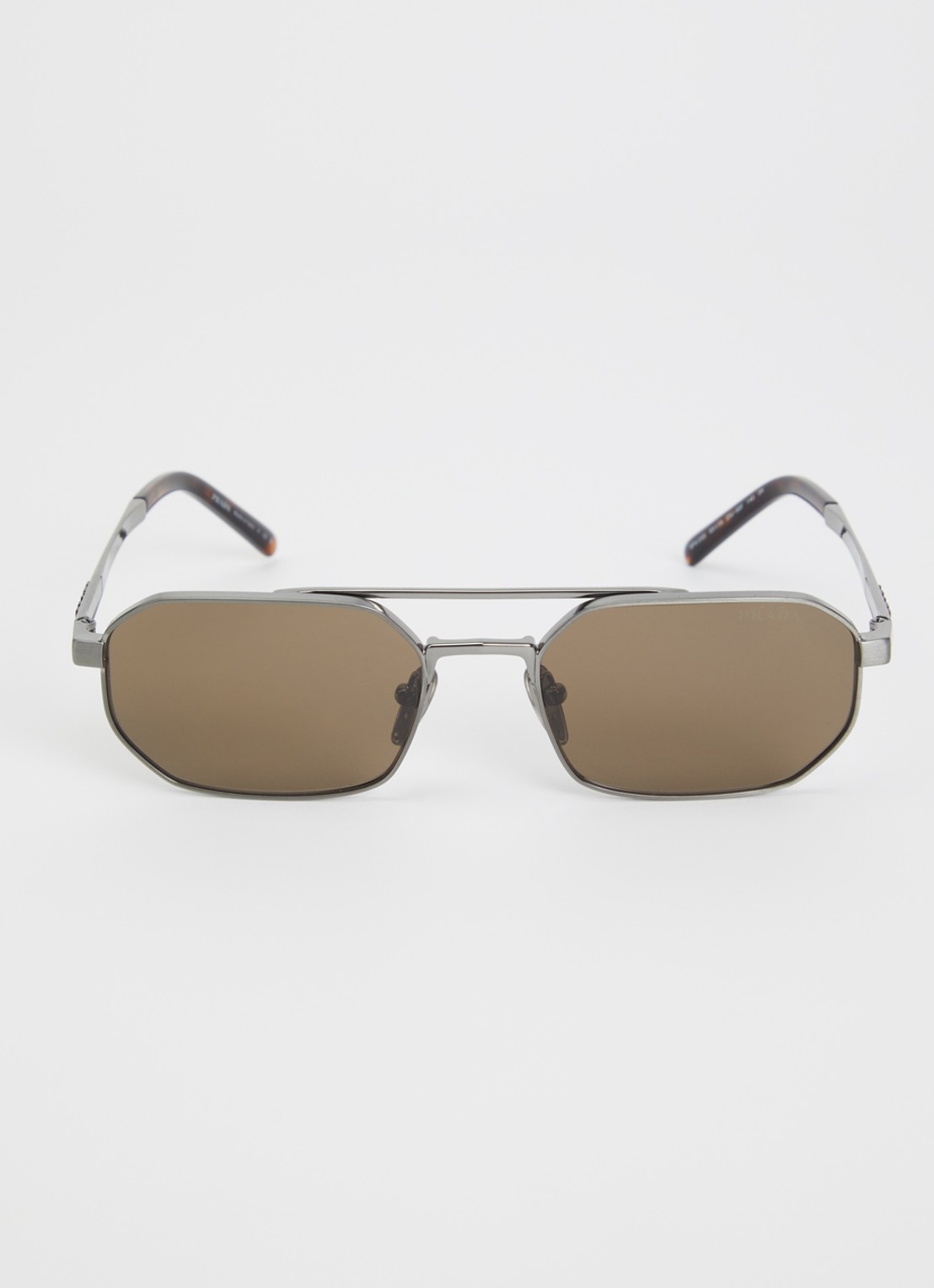 Prada Piloten zonnebril PR D53S - detail 2 grijs