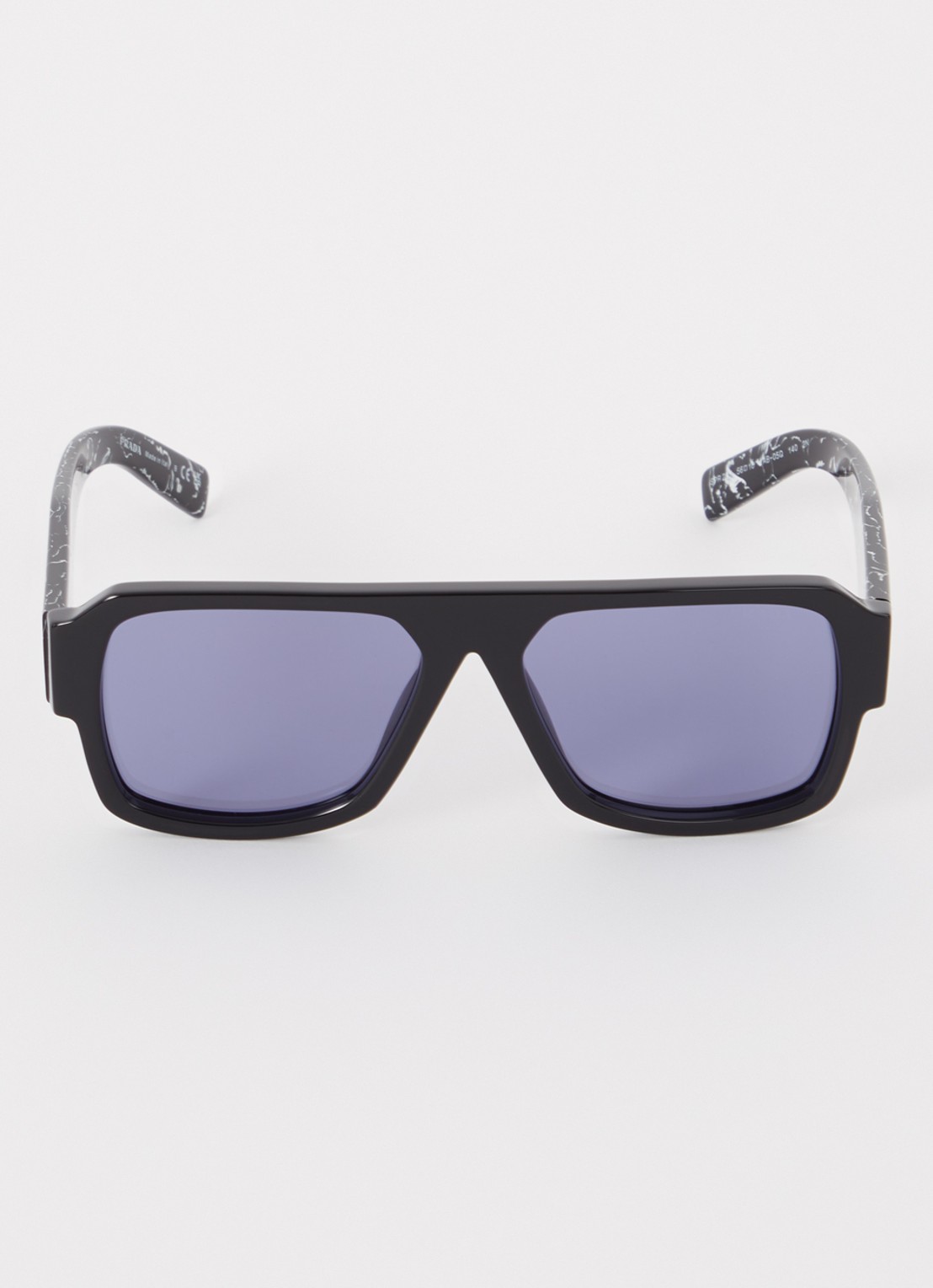 Prada Piloten zonnebril PR22YS  - detail 3 zwart