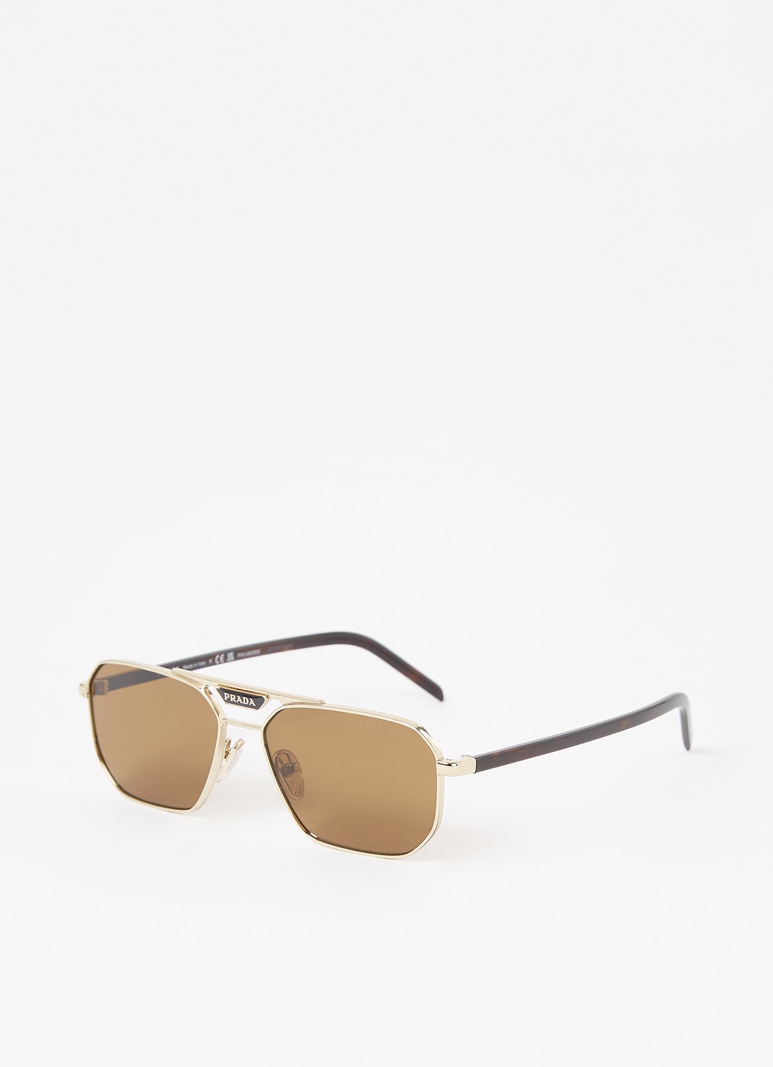 Prada Piloten zonnebril PR58YS - voorkant goud
