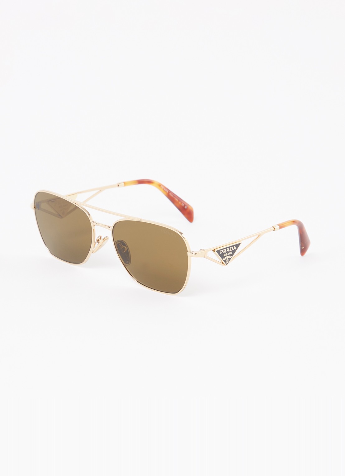 Prada Piloten zonnebril PRA50S - voorkant 4 goud