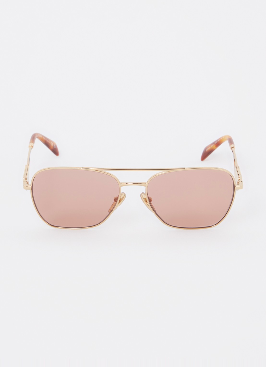 Prada Piloten zonnebril PRA50S - detail 3 goud