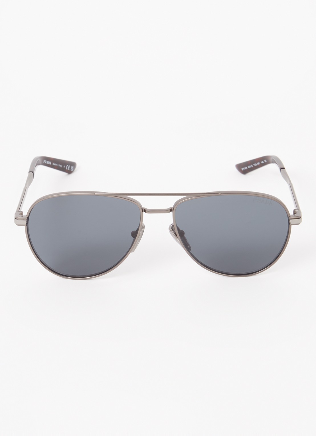Prada Piloten zonnebril PRA54S - detail 3 donkergrijs