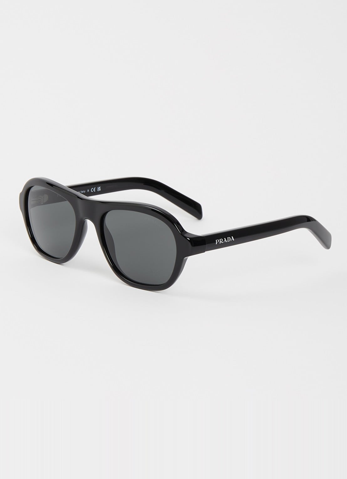 Prada Piloten zonnebril PRD14S - voorkant 4 zwart