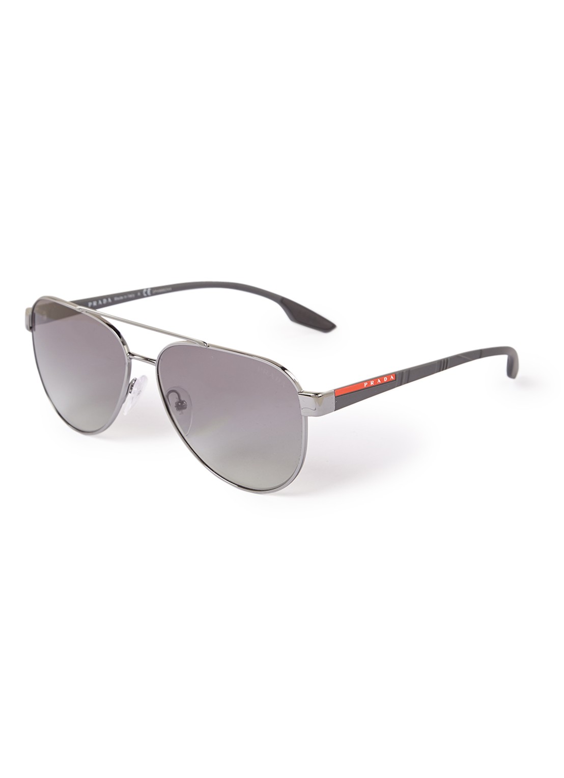 Prada Piloten zonnebril PS54TS - voorkant 2 donkergrijs