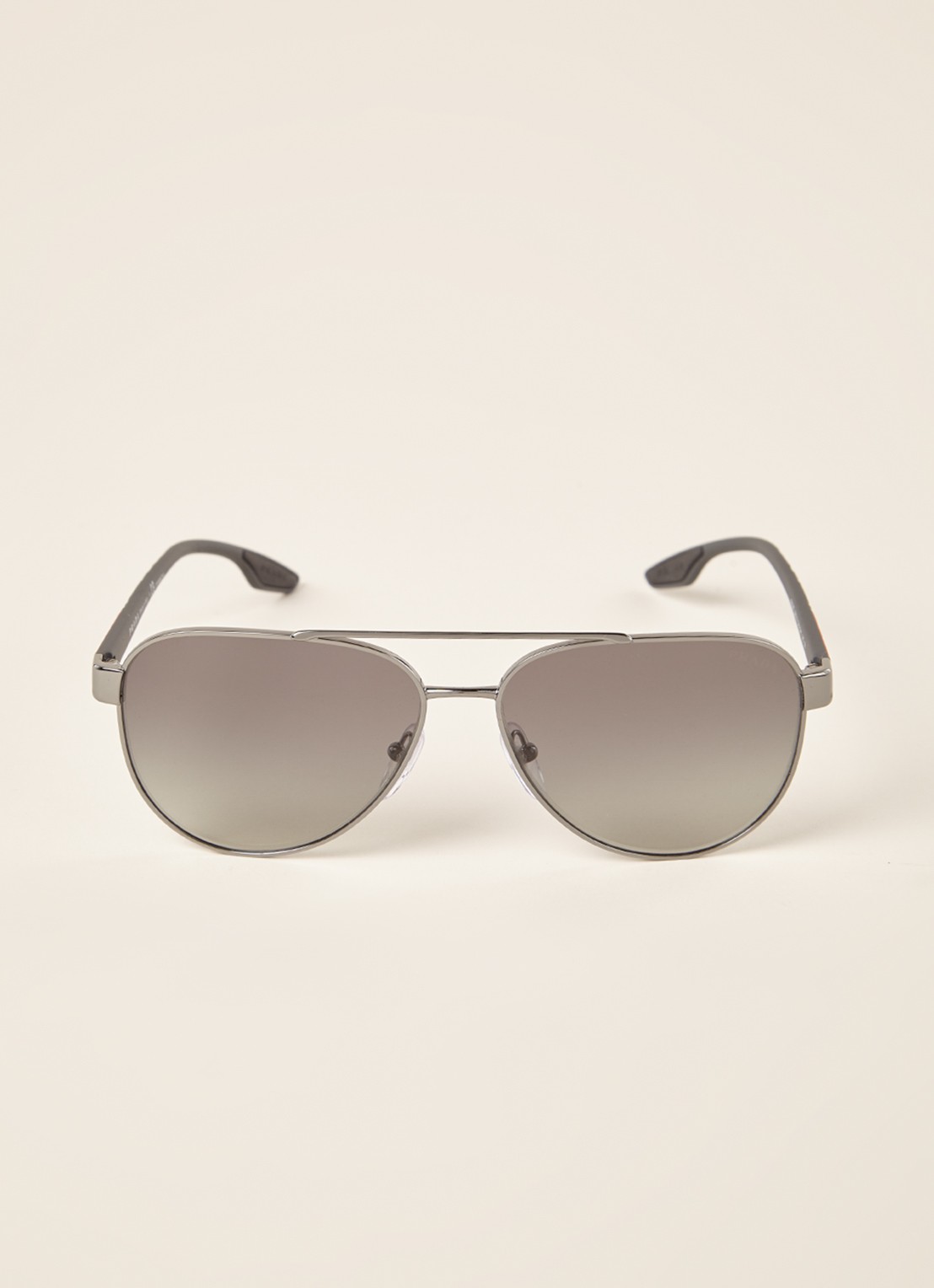 Prada Piloten zonnebril PS54TS - voorkant 3 donkergrijs