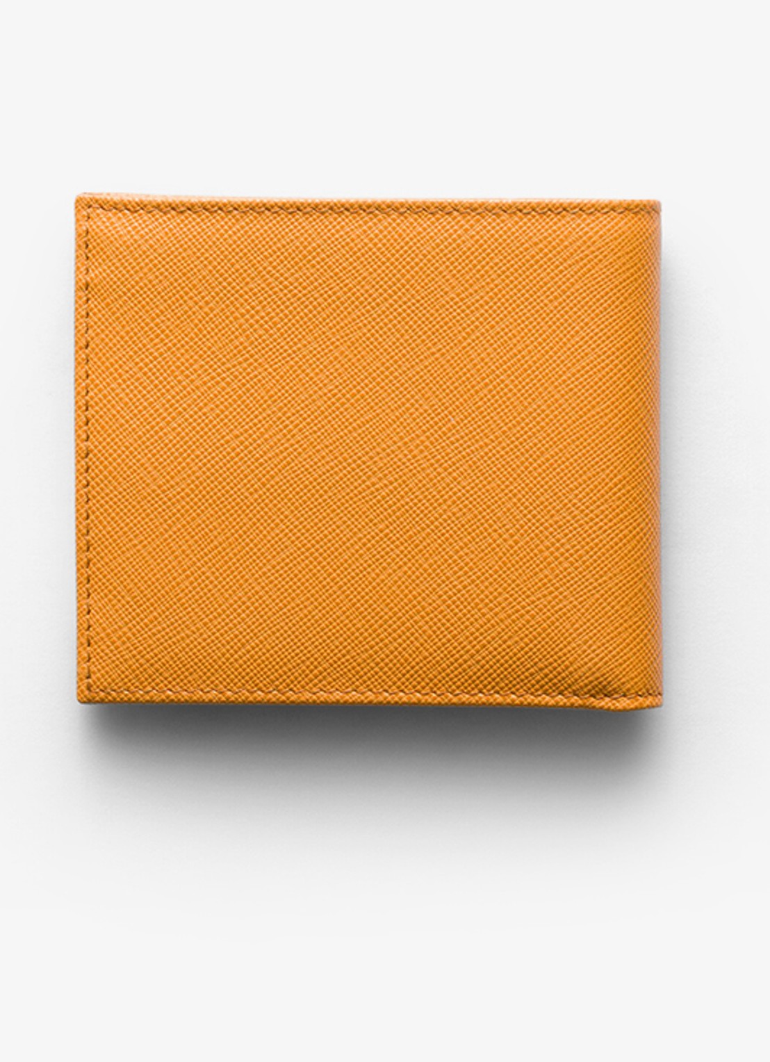 Prada Portemonnee van leer - achterkant 2 oranje