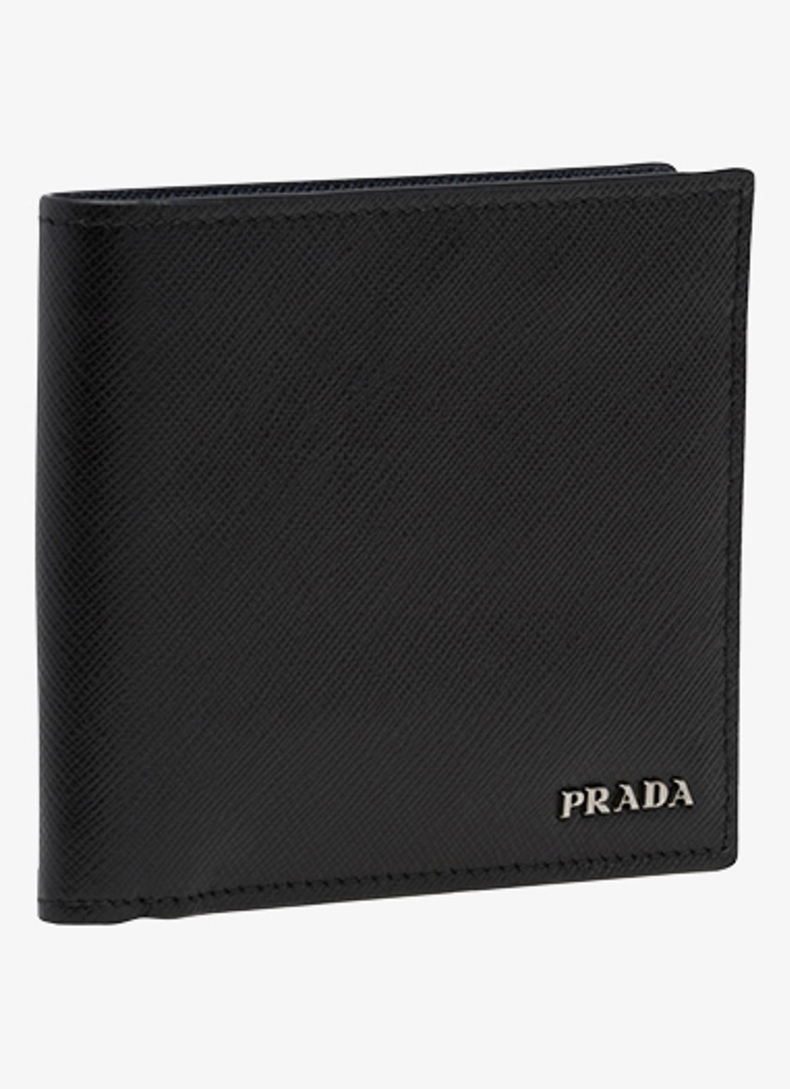 Prada Portemonnee van leer - detail 3 zwart