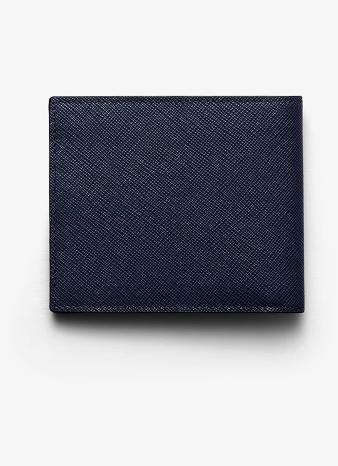 Prada Portemonnee van leer - achterkant 3 donkerblauw