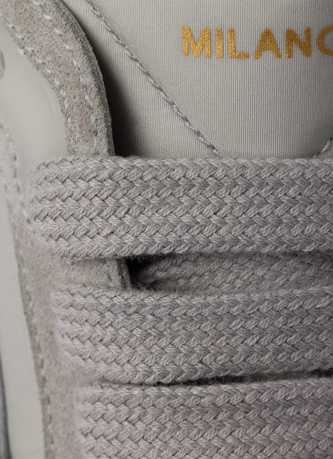 Prada Prax 2.0 Re-Nylon sneaker met suède details - detail 5 grijs