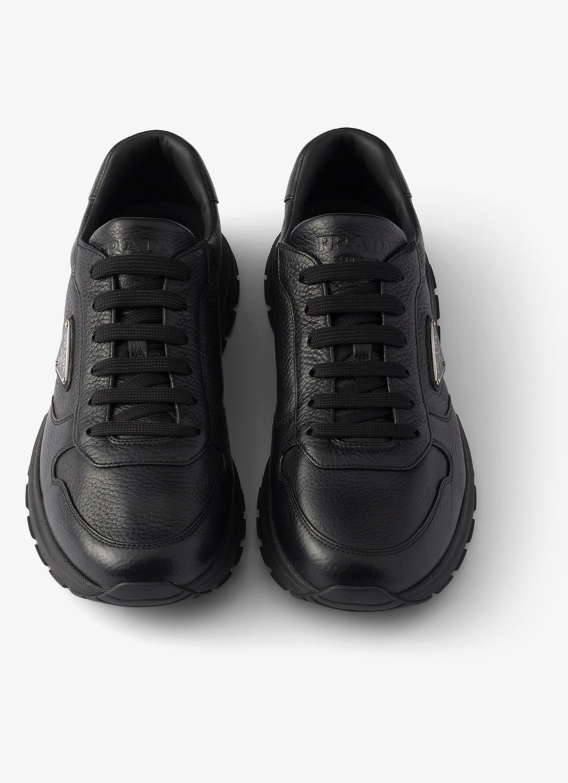 Prada Prax 2.0 sneaker van leer - detail 8 zwart