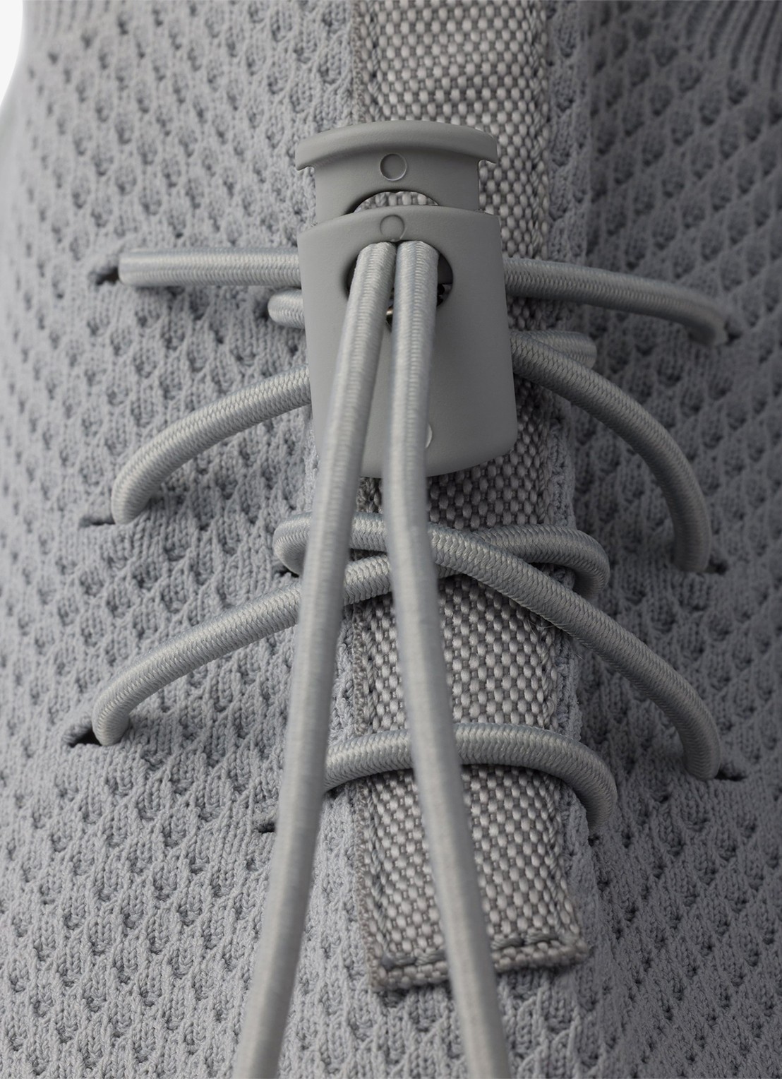 Prada Prax sneaker met gebreid bovenwerk - detail 4 grijs