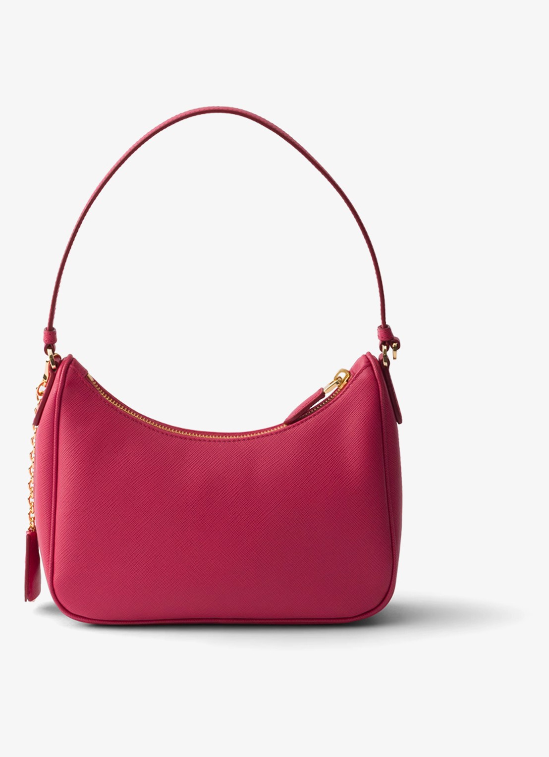 Prada Re-Edition 2005 Mini schoudertas van kalfsleer - achterkant 4 roze