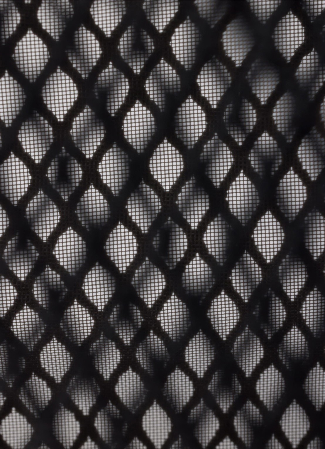 Prada Re-Edition 2005 schoudertas van mesh met leren details - detail 4 zwart