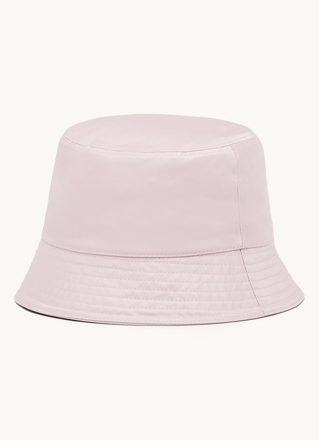 Prada Re-Nylon bucket hoed met logo - detail 8 roze