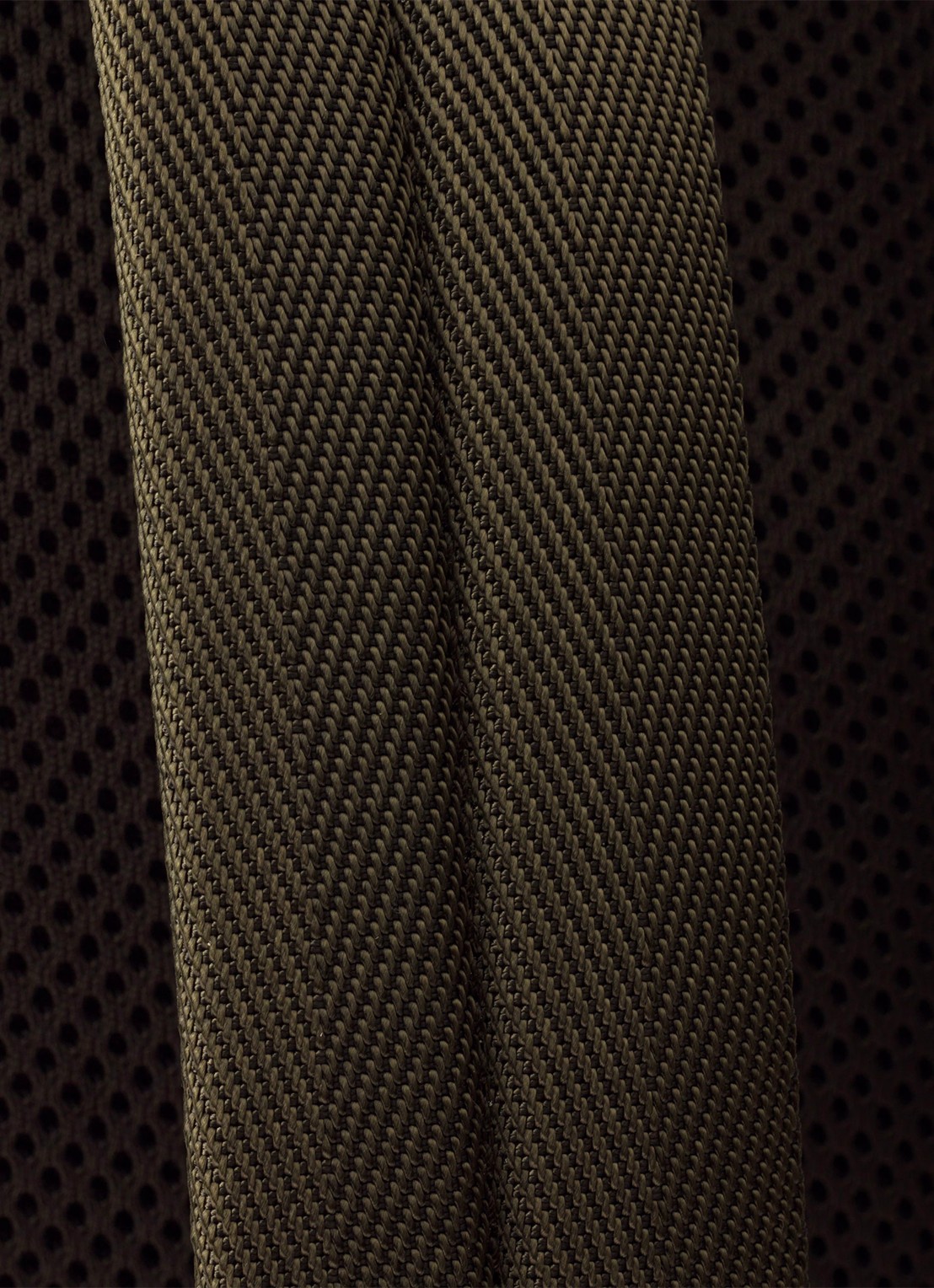 Prada Re-Nylon rugzak met leren details - detail 6 legergroen