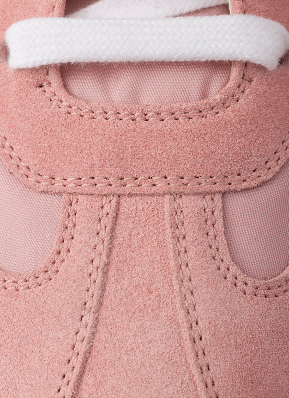 Prada Re-Nylon sneaker met suède details - detail 3 oudroze
