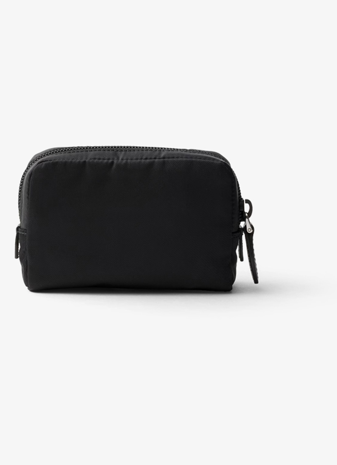 Prada Re-Nylon toilettas met logo - achterkant 5 zwart