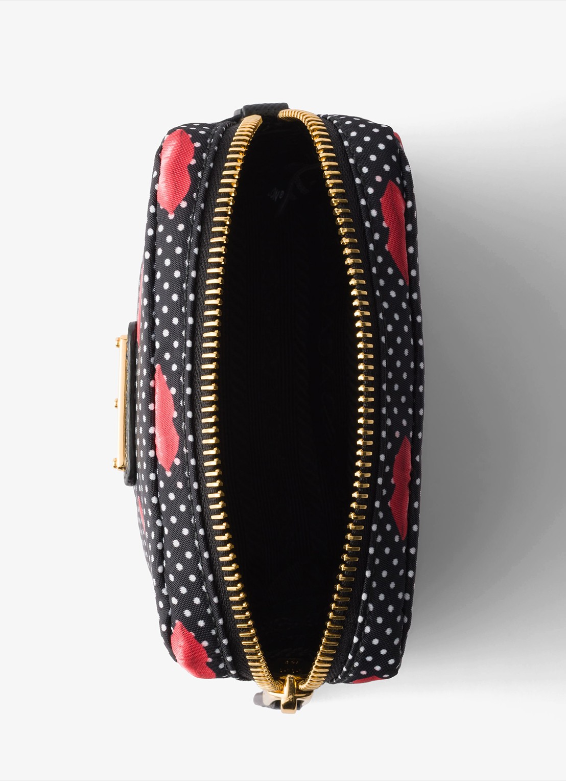 Prada Re-Nylon toilettas met print - detail 2 zwart