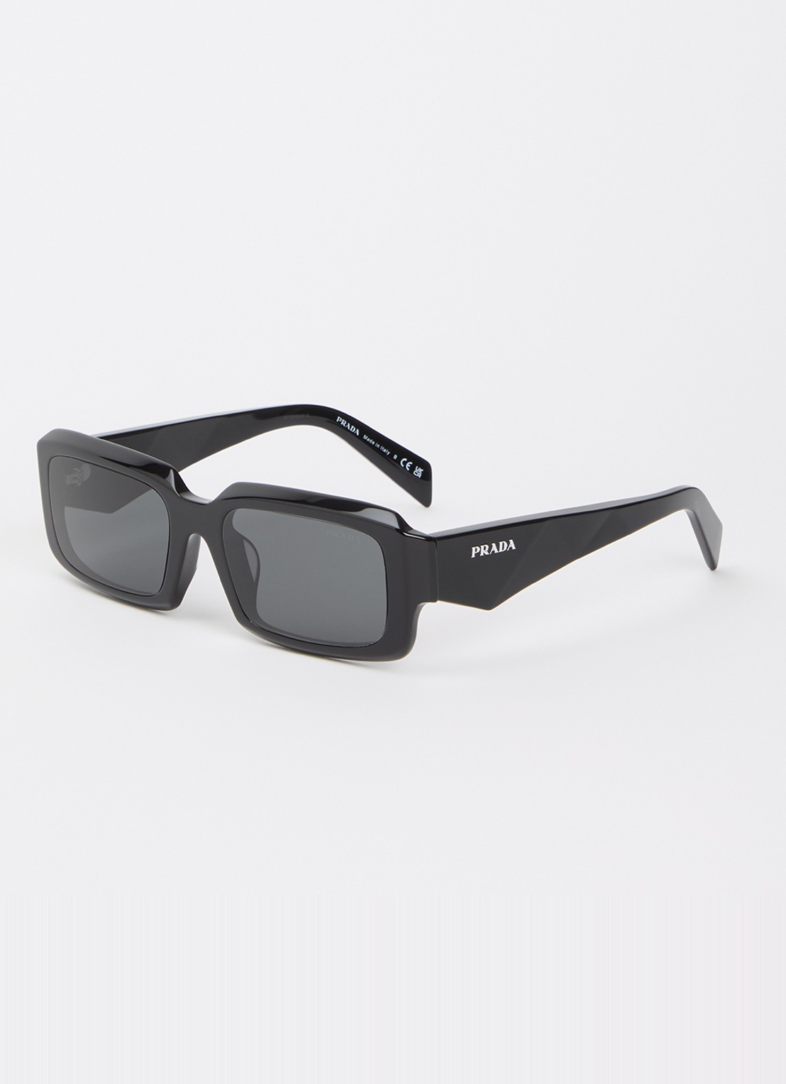 Prada Retro zonnebril PR 27ZSF - voorkant 4 zwart
