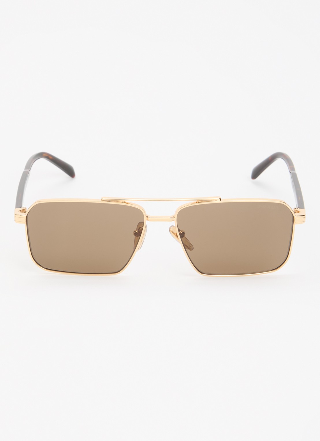 Prada Retro zonnebril PR A57S - detail 2 goud