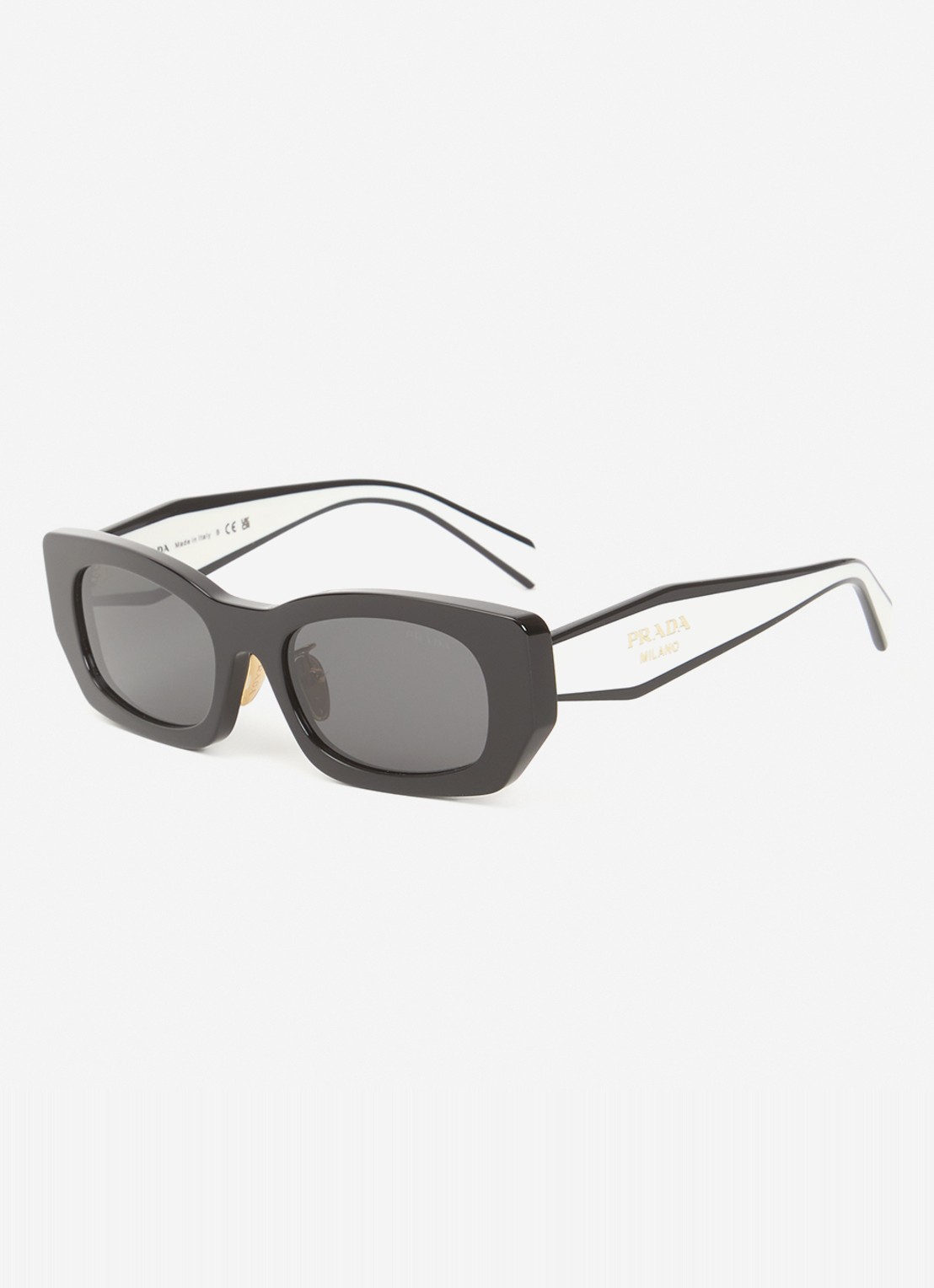 Prada Retro zonnebril PR B05SF - voorkant zwart