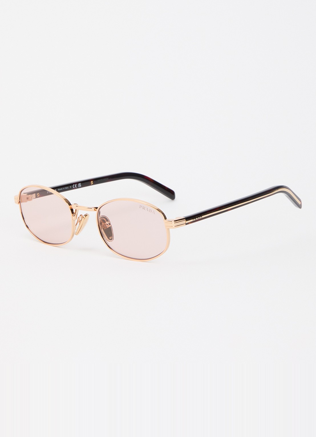 Prada Retro zonnebril PR B53S - voorkant goud