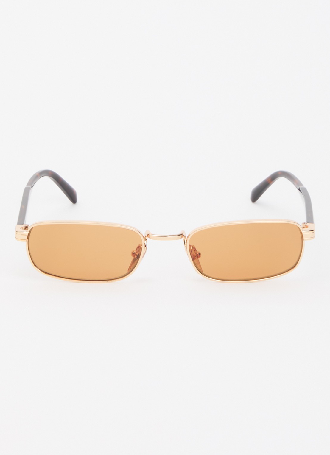 Prada Retro zonnebril PR B54S - detail goud