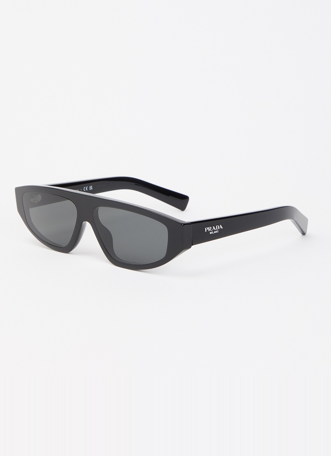 Prada Retro zonnebril PR C02S - voorkant grijs
