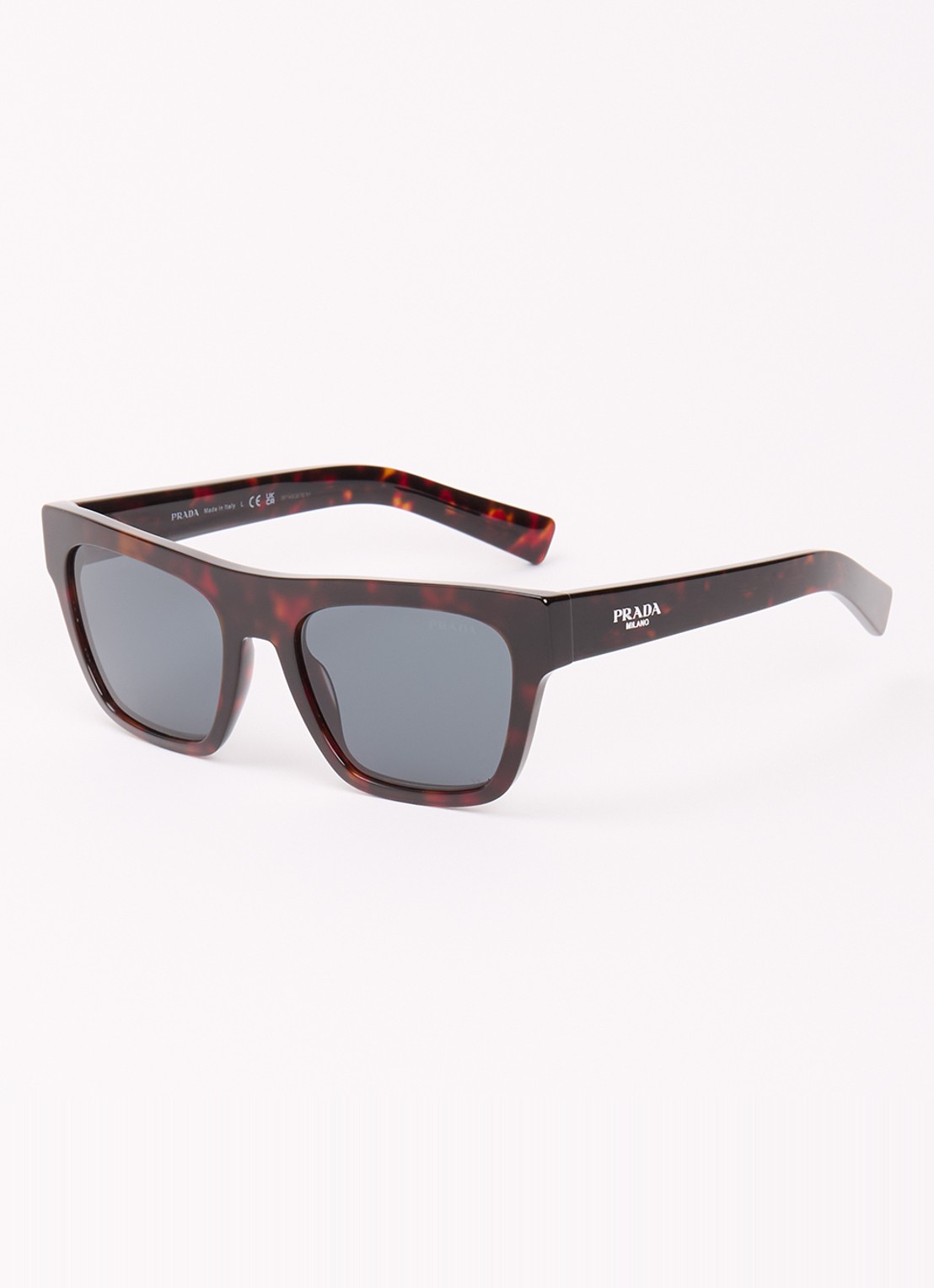 Prada Retro zonnebril PR C03S - voorkant 4 donkerbruin