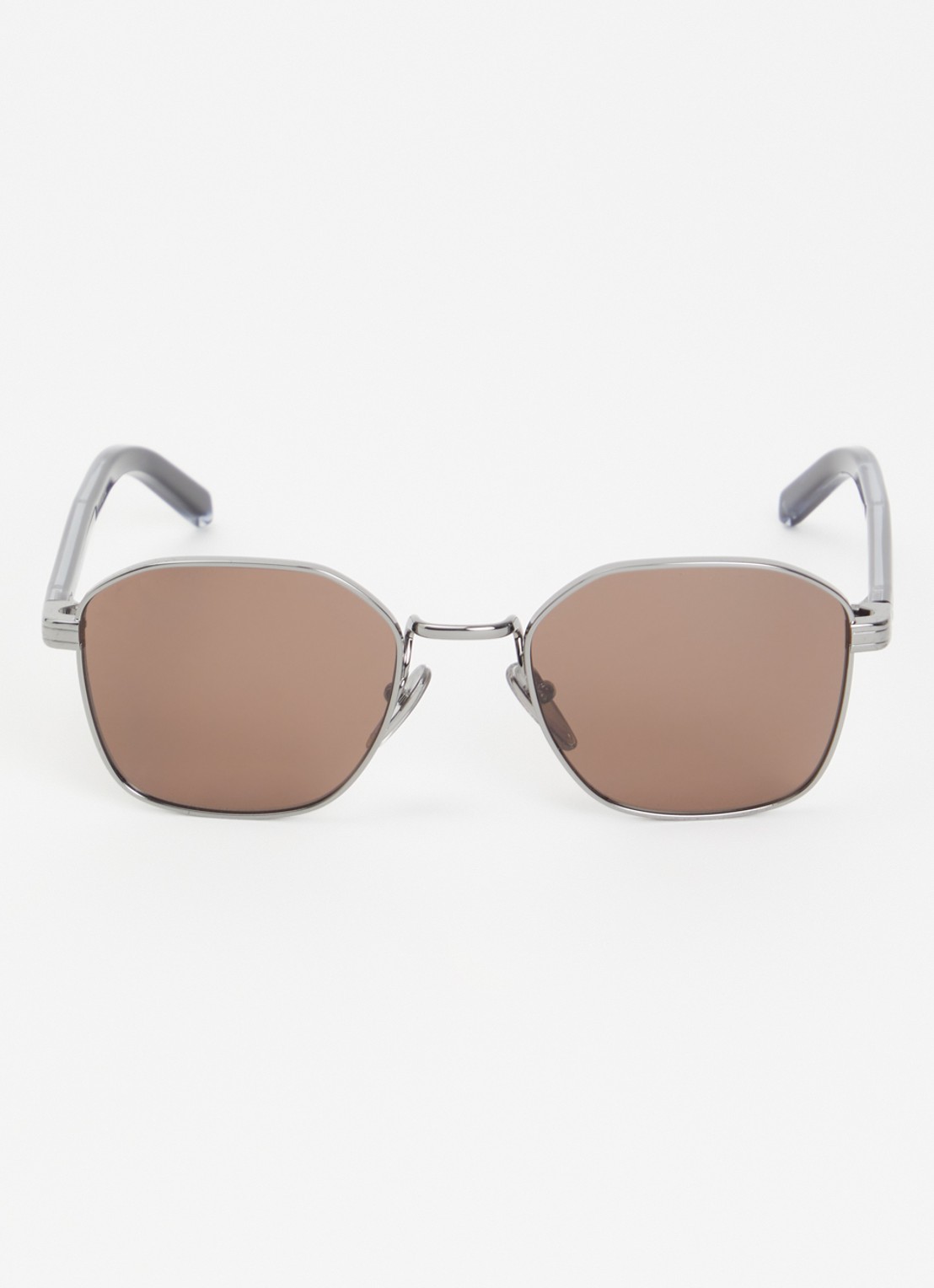 Prada Retro zonnebril PR C50S - detail 2 zilver