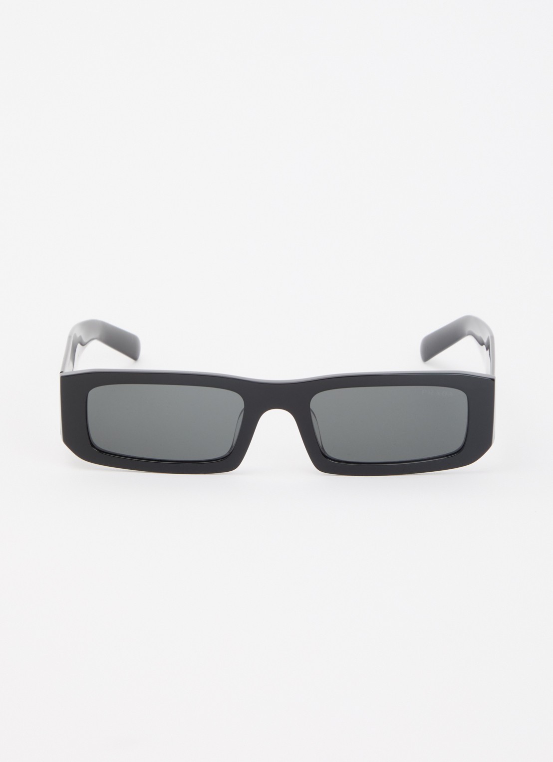 Prada Retro zonnebril PR D09SD - detail 2 zwart