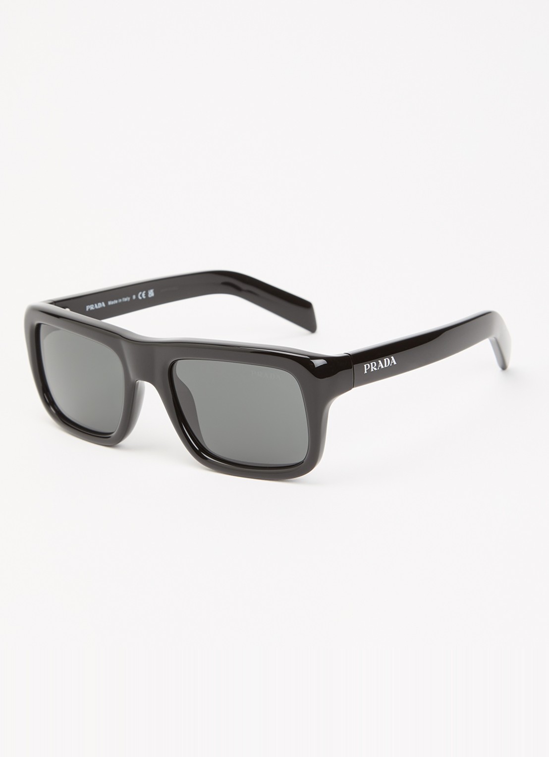 Prada Retro zonnebril PR D11S - voorkant zwart